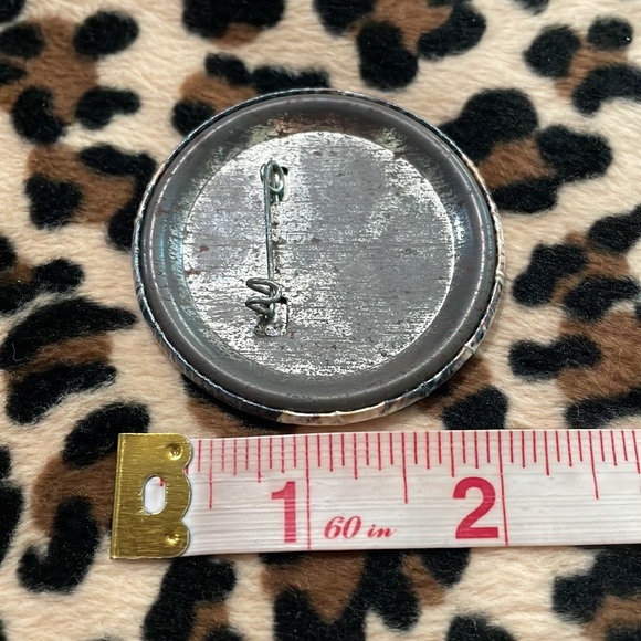 DAVID BOWIE 👩🎤Vintage Rock Button Pin Pinback 70s Ziggy Stardust Collectible - Picture 4 of 16